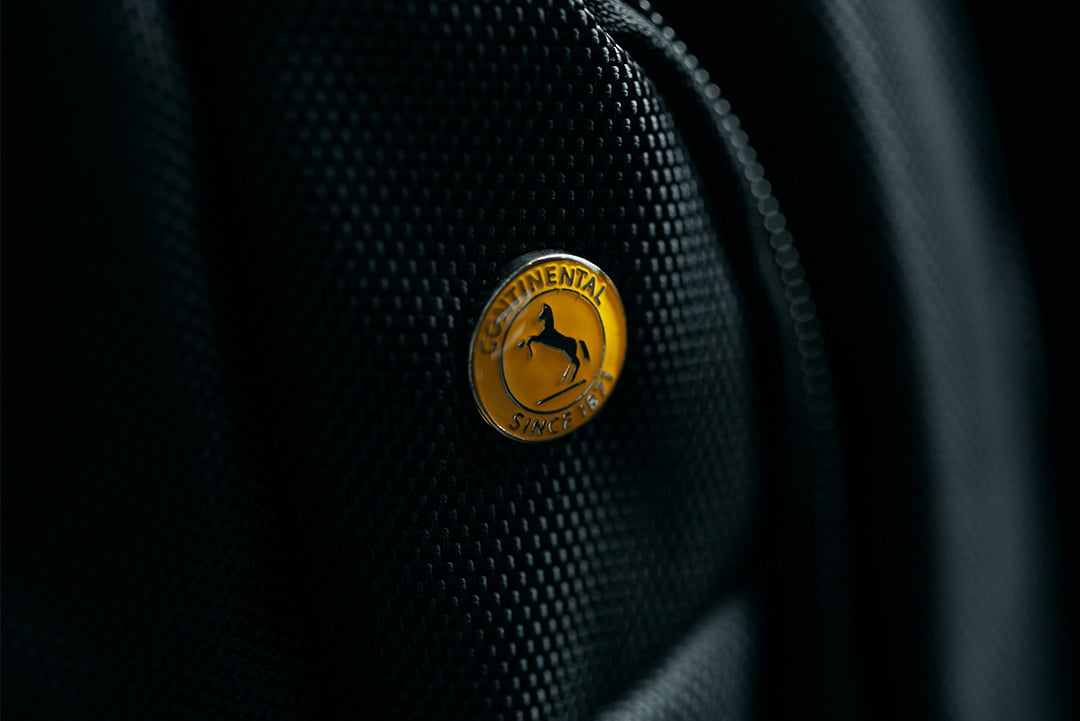 Continental Tyres badge close-up